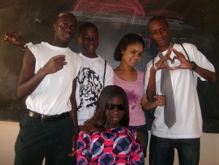 mamadou,moussa,olivia,oumy