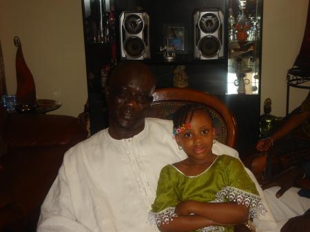 mon papa et sa petite fille